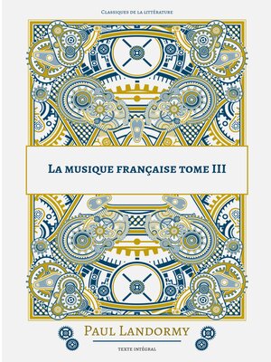 cover image of La musique française